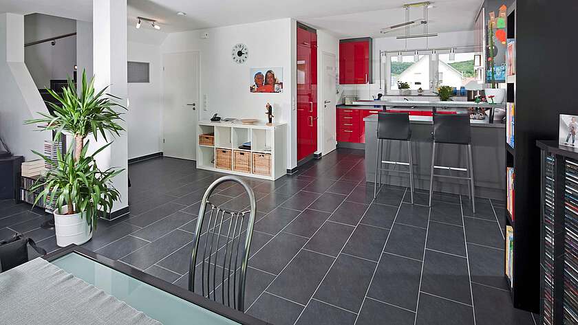 Wohn- und Essbereich von Haus Escher