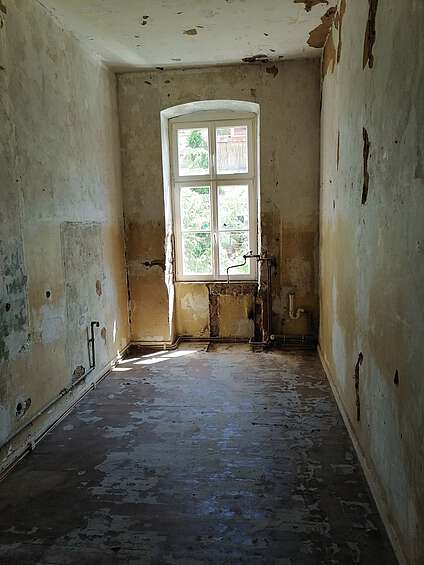 Wohnraum – vorher