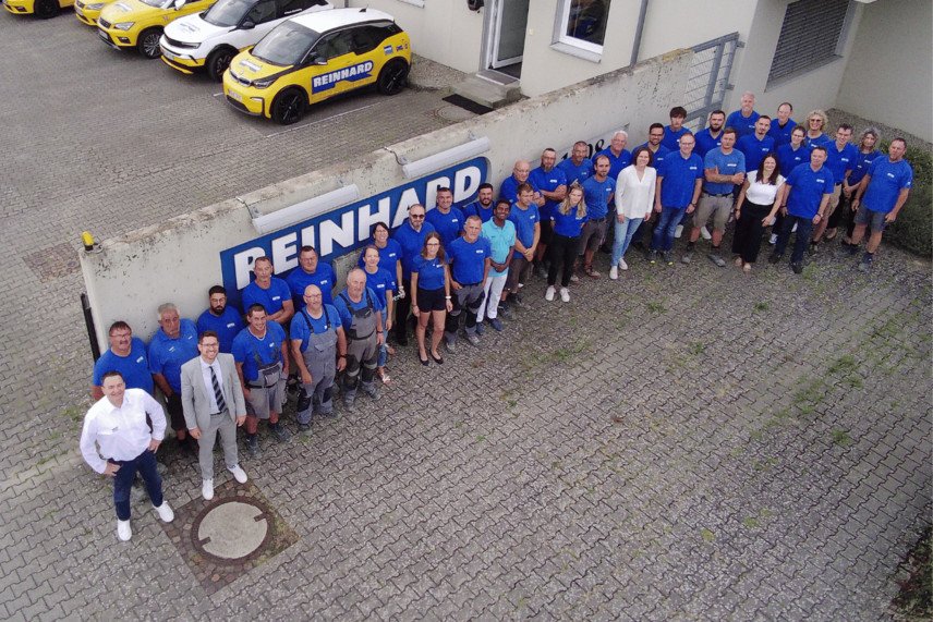 Reinhard Bau Team Mitarbeiter eingearbeitet Reinhard Bau Team Mitarbeiter eingearbeitet