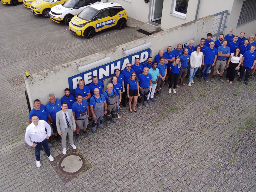 Reinhard Bau Team Mitarbeiter eingearbeitet