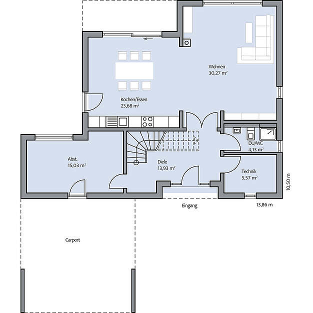 Grundriss Erdgeschoss