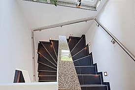 Haus Escher Innenansicht Treppenhaus