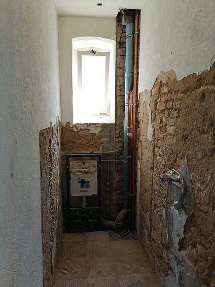 Badezimmer – vorher