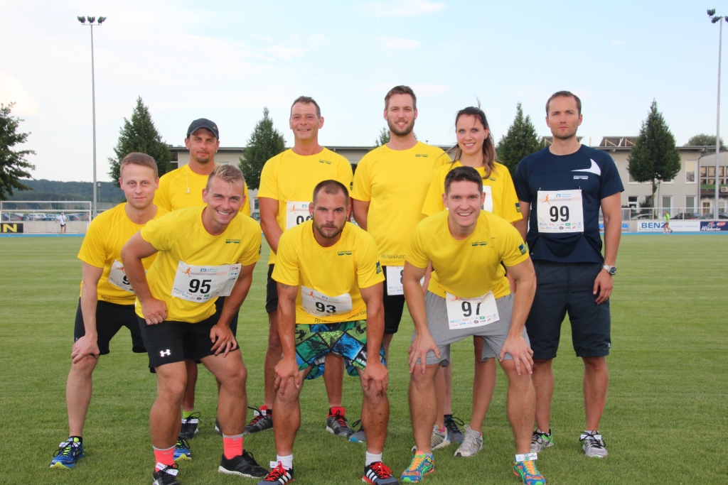 Reinhard Bau beim 5. Volksbank Kraichgau Firmenlauf in Sinsheim